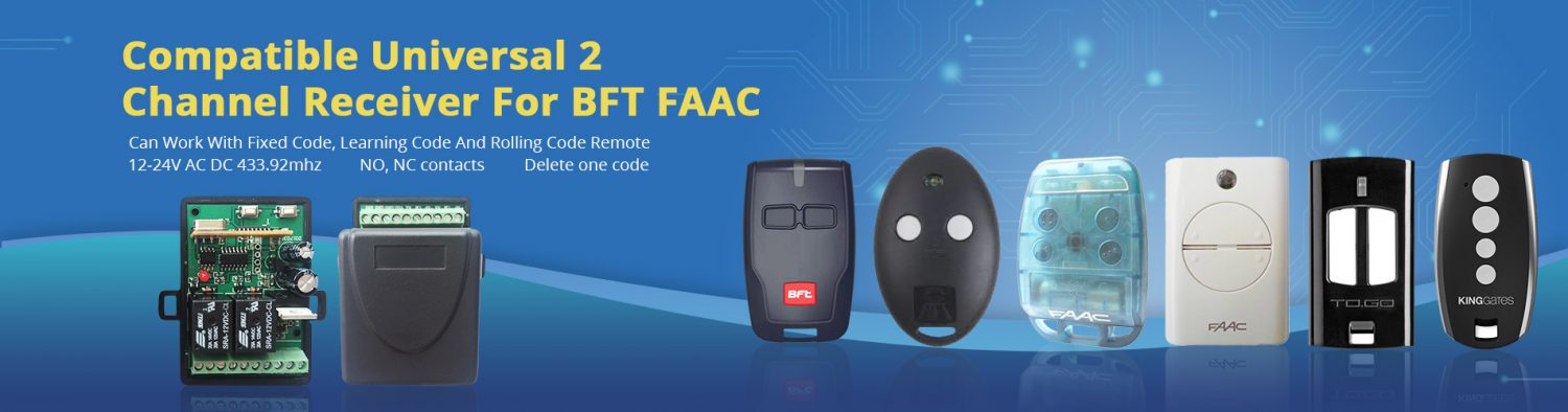 WiFi Receiver 433MHz Universal Gate Controller