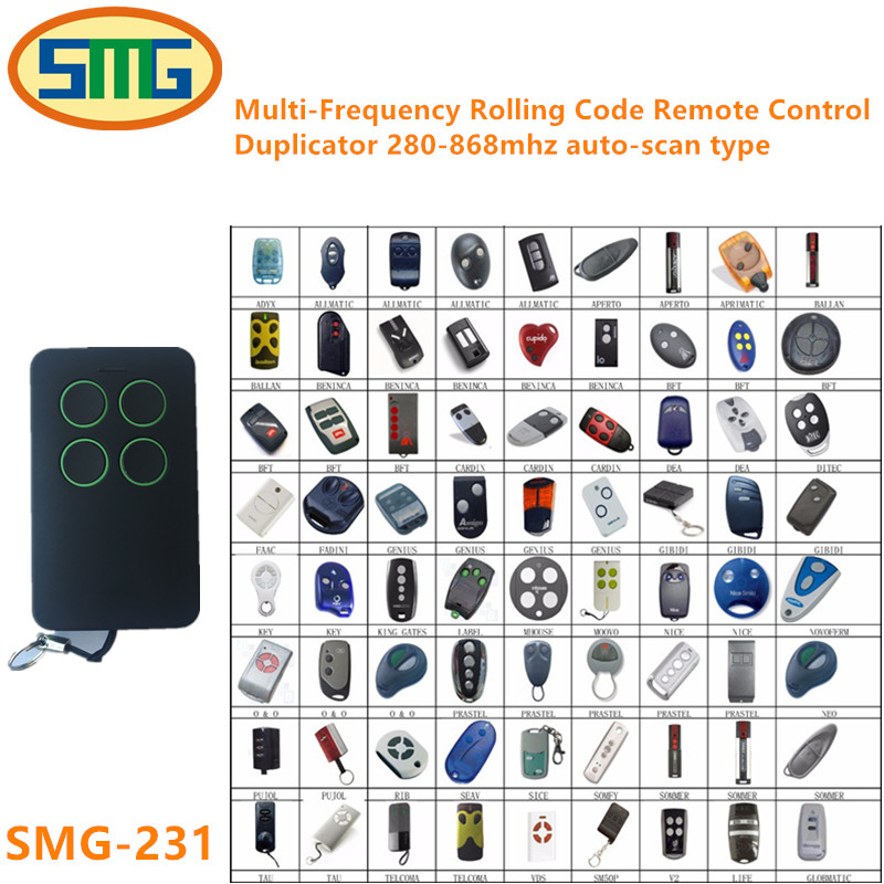 Multi-Frequency Fixed & Rolling code Remote Control Duplicator 280-868MHz. 
