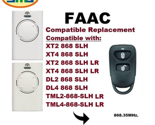Faac XT4 868 SLH LR remote control