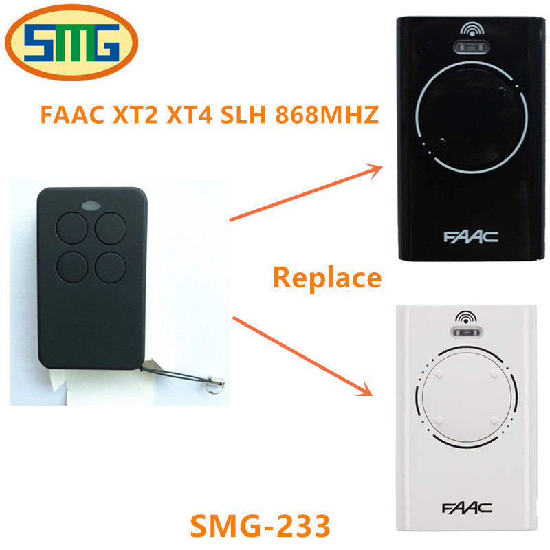 XT2/XT4 868 SLH LR Télécommande Duplicator 868.35 MHz. FAAC XT2/XT4 868 SLH 