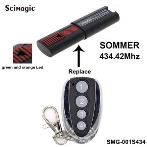 SMG-001S434 FM 434.42Mhz Sommer TX03 434-4 Rolling Code Replacement