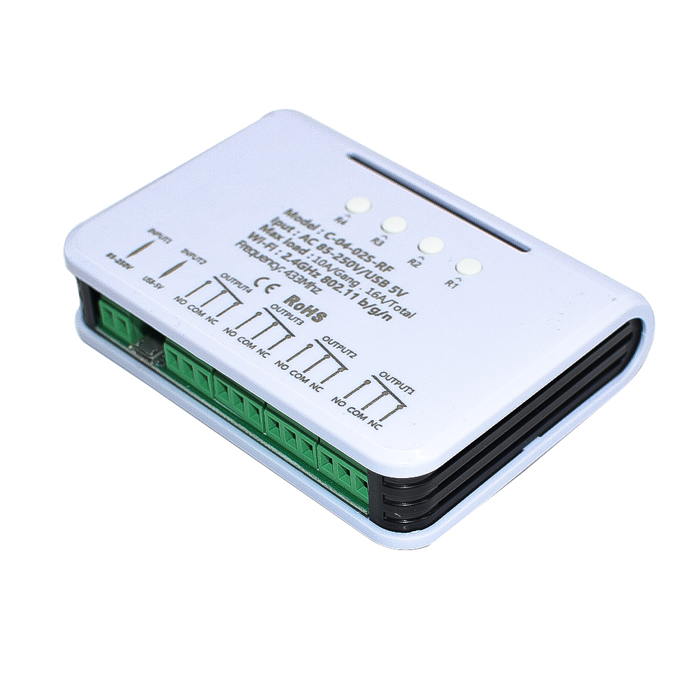 Ewelink Rele WIFI Relay 10A 12v Switch 1/4CH 12 V Remote Control Switch  Module Smart RF Receiver 24v 220v 230v Alexa Compatible