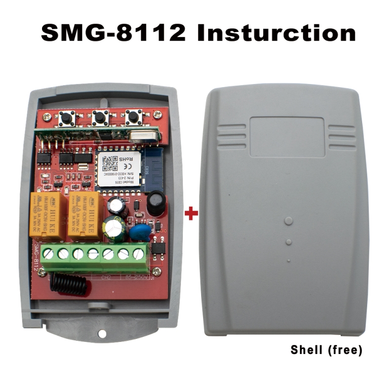 433mhz Receiver Module Gate WiFi Receiver 433MHz Universal Gate Controller